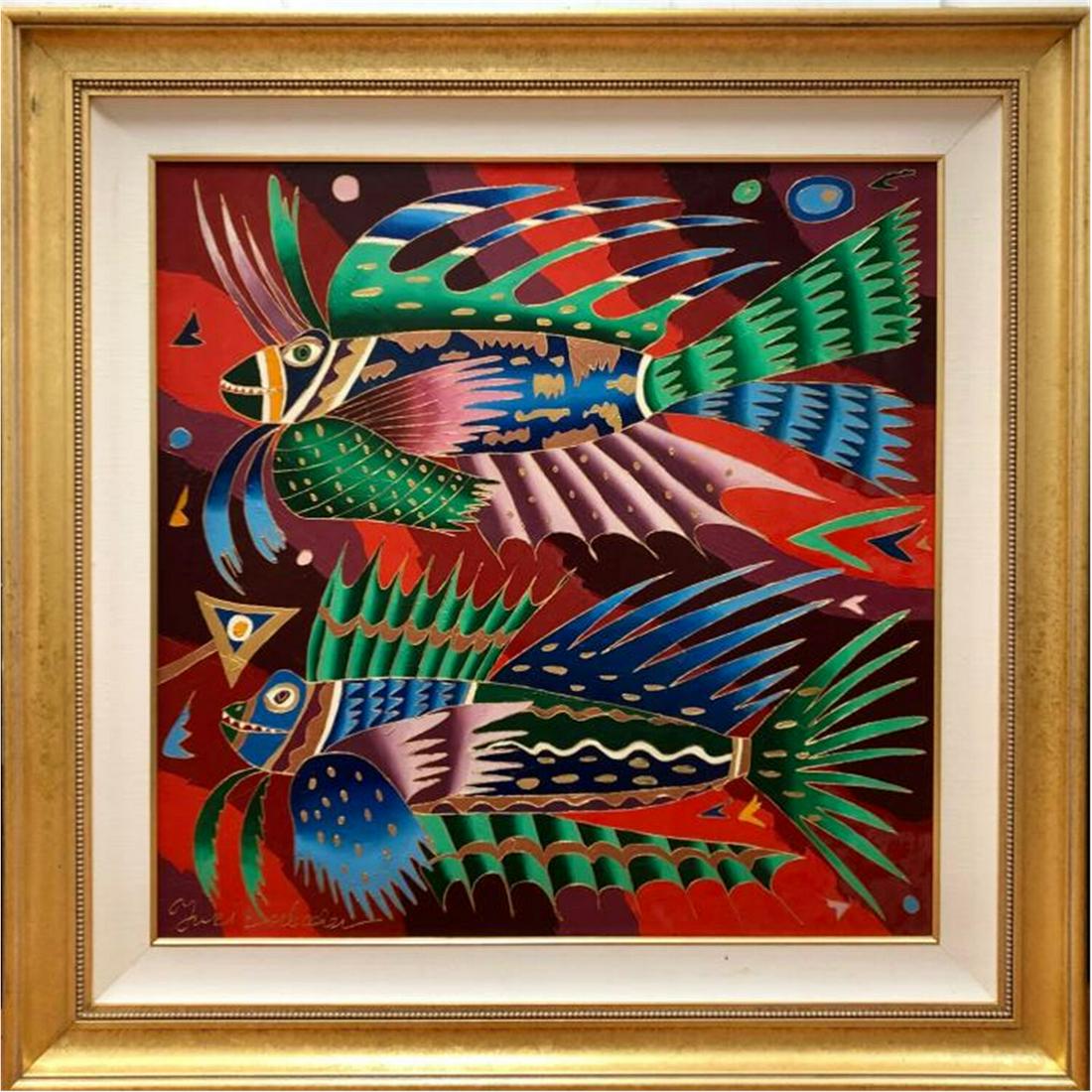 Large Painting Oil on Canvas by Yuri Gorbachev, (1 of 4)