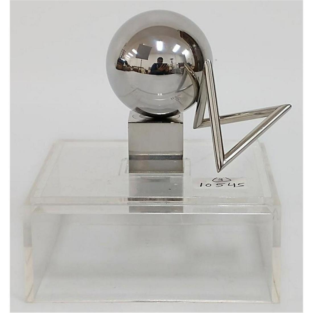 Yaacov Agam 4 Dimension Stainless Steel Sculpture (1 of 7)