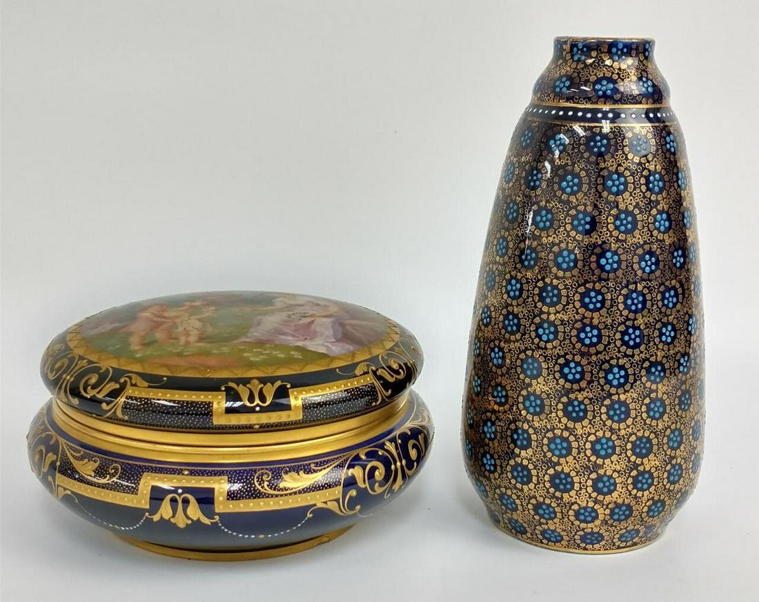 2 Antique Royal Vienna Style Porcelain Items (1 of 7)