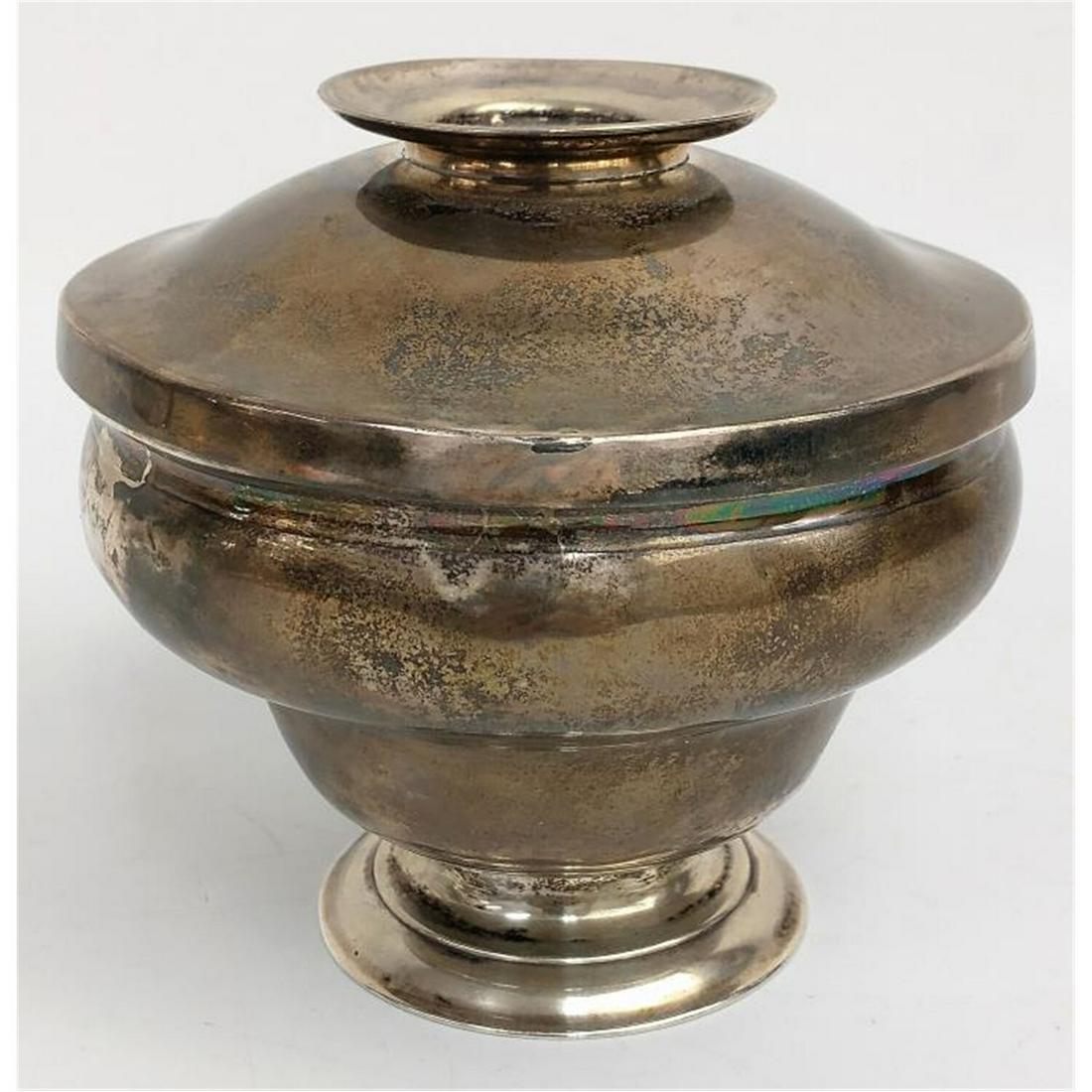 American Colonial Coin Silver Sugar Bowl C 1770. (1 of 5)