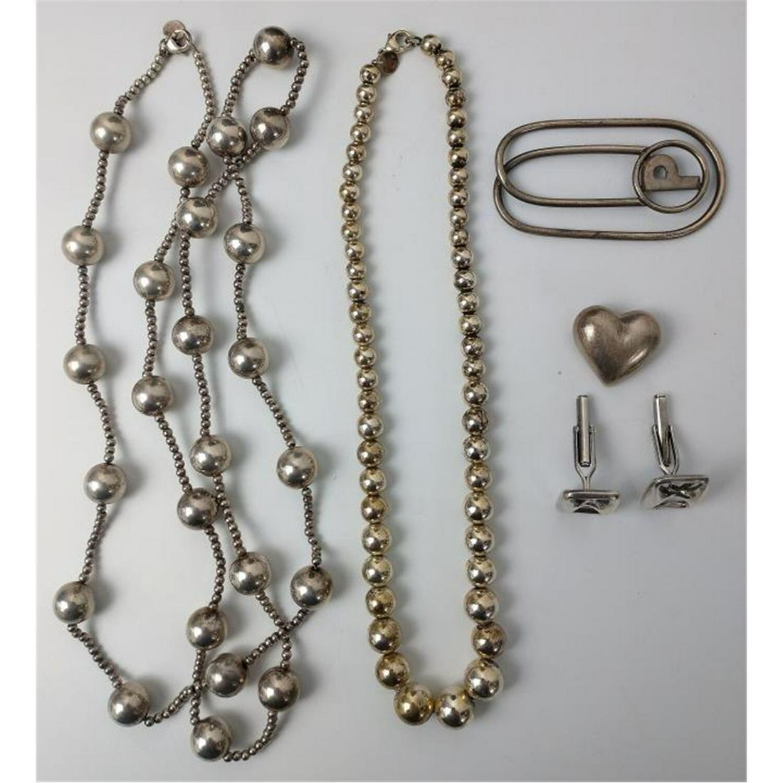 5pc Silver Lot of Tiffany & Gucci Items (1 of 6)