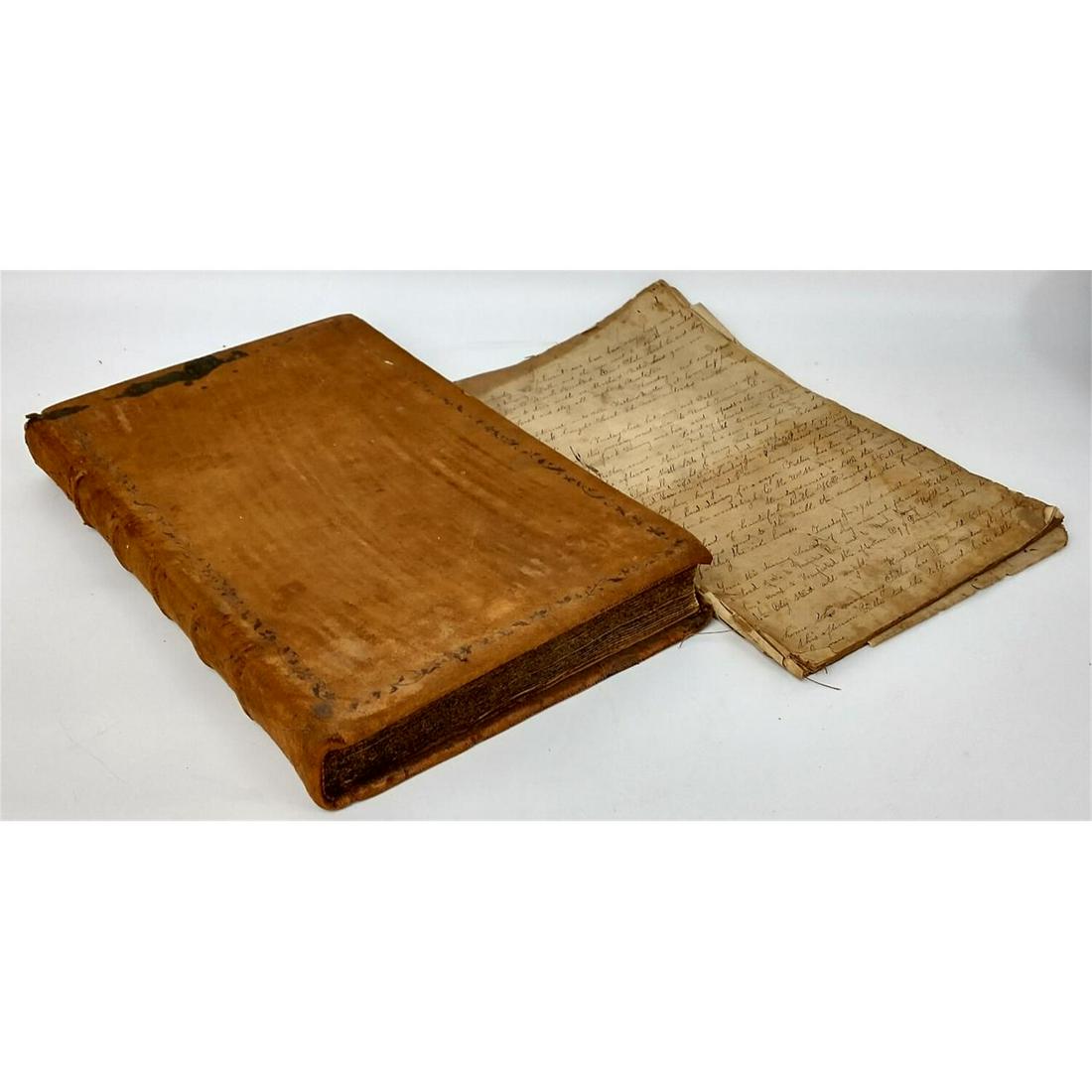 Large Lot Early Long Island Historical Documents c1800 (1 of 14)