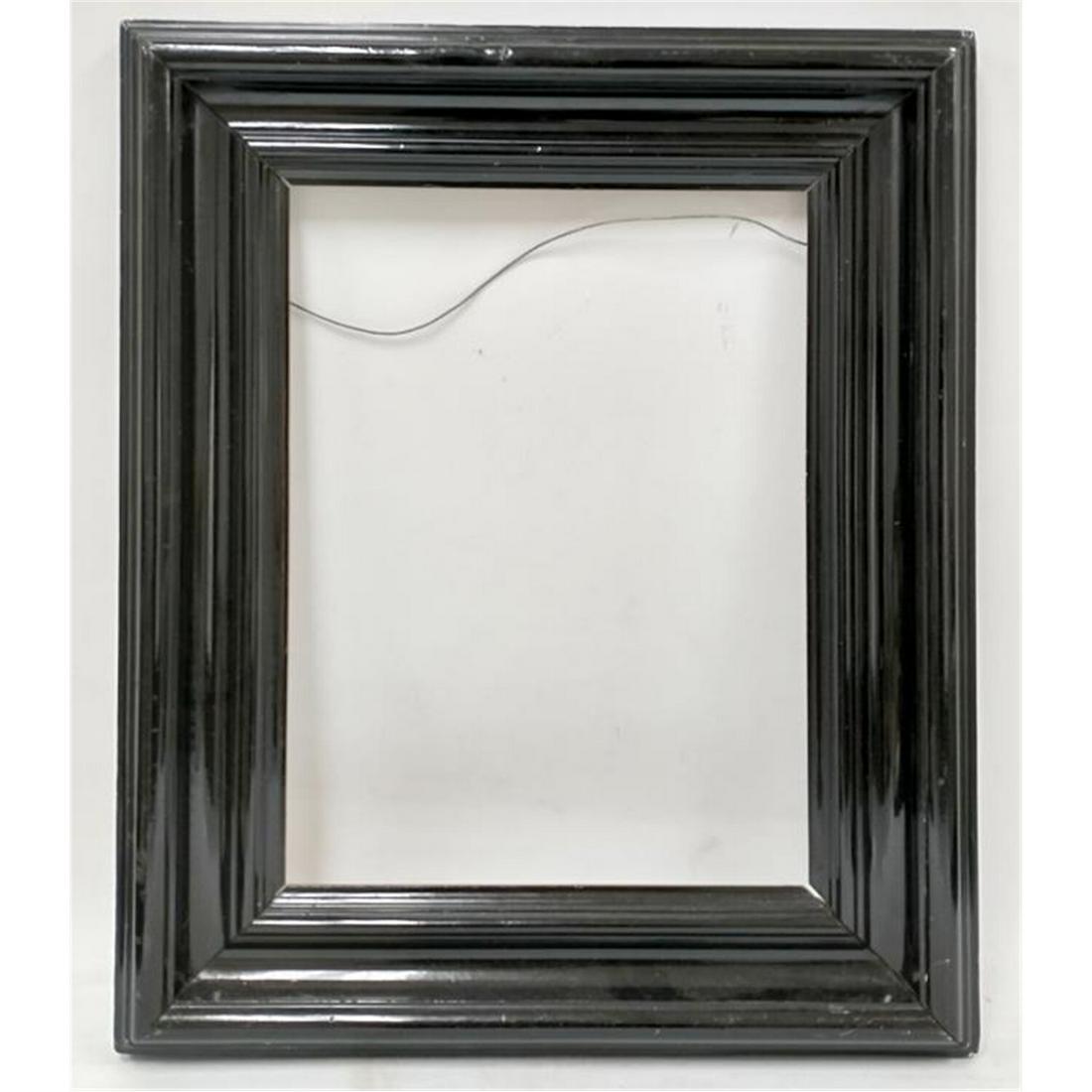 19th C Dutch Wood Frame w/ Paper Label F.Leger: 19th C Dutch Wood Frame w/ Paper Label F. Leger Composition 1919. Condition: Generally Good.Dimensions: Sight-18" x 13.25". Frame-25.25" x 20.5". Provenance: From a Distinguished Brooklyn, NY Home.Ple