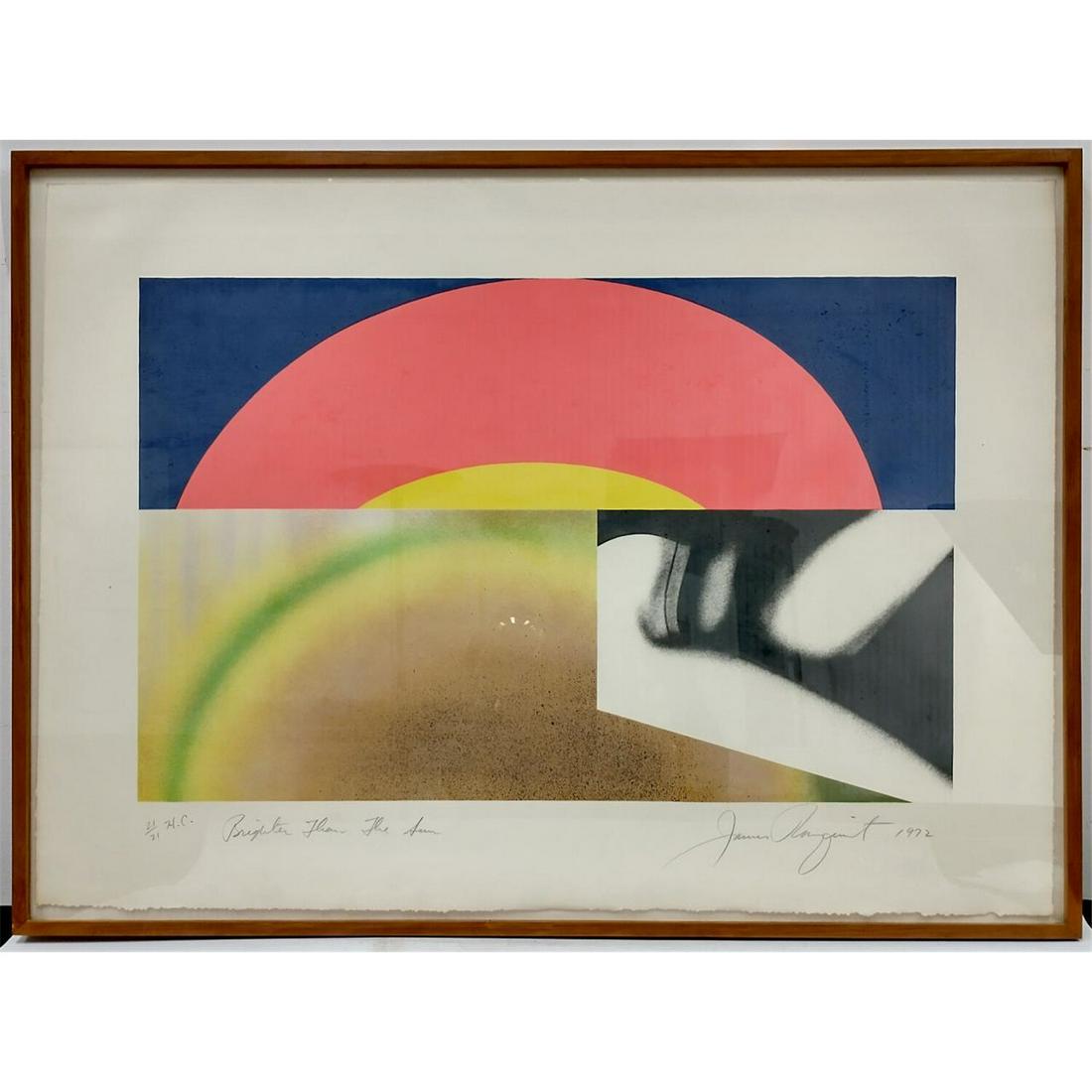 Lithograph by James Rosenquist (American1933-2017) (1 of 4)