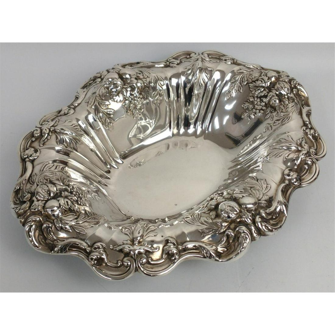 Reed & Barton Francis I Sterling silver Oval Bowl. (1 of 4)