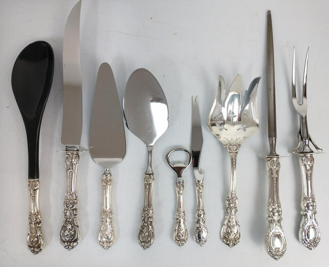 189 Piece Reed &Barton Sterling Silver Cutlery Set (1 of 13)
