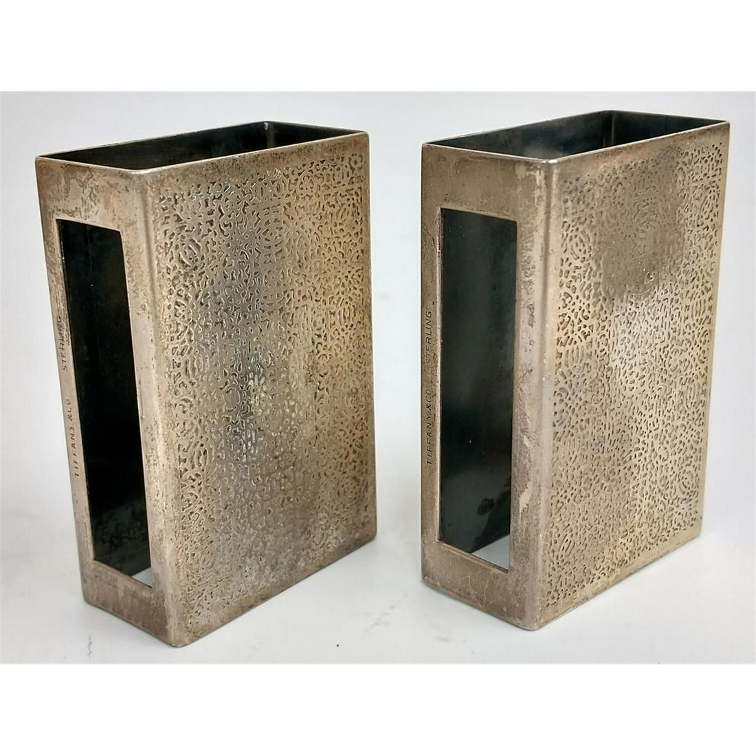 Pair of Tiffany & Co. Sterling Silver Match Safes (1 of 4)