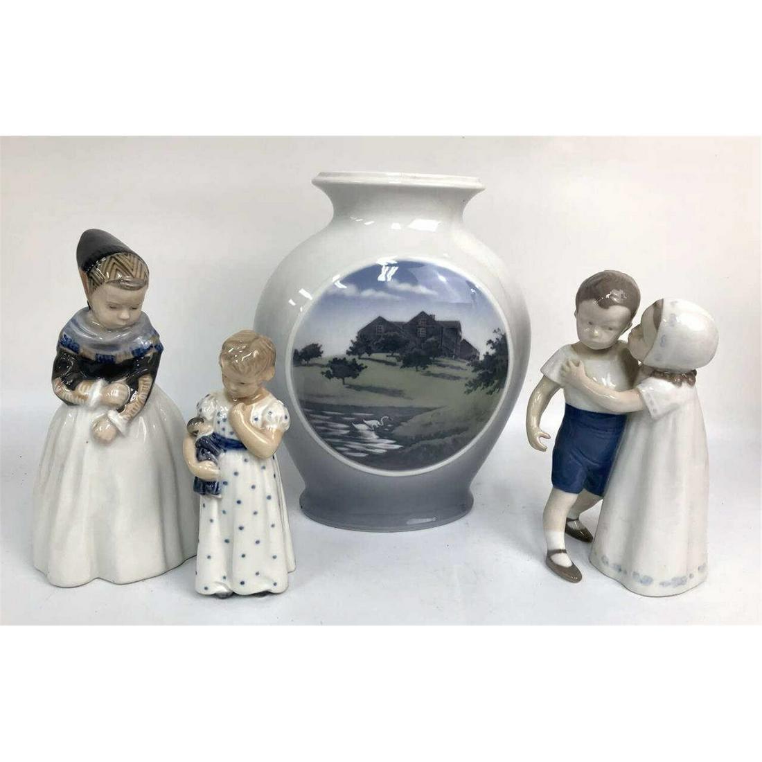 4 Denmark Porcelain Items (1 of 9)