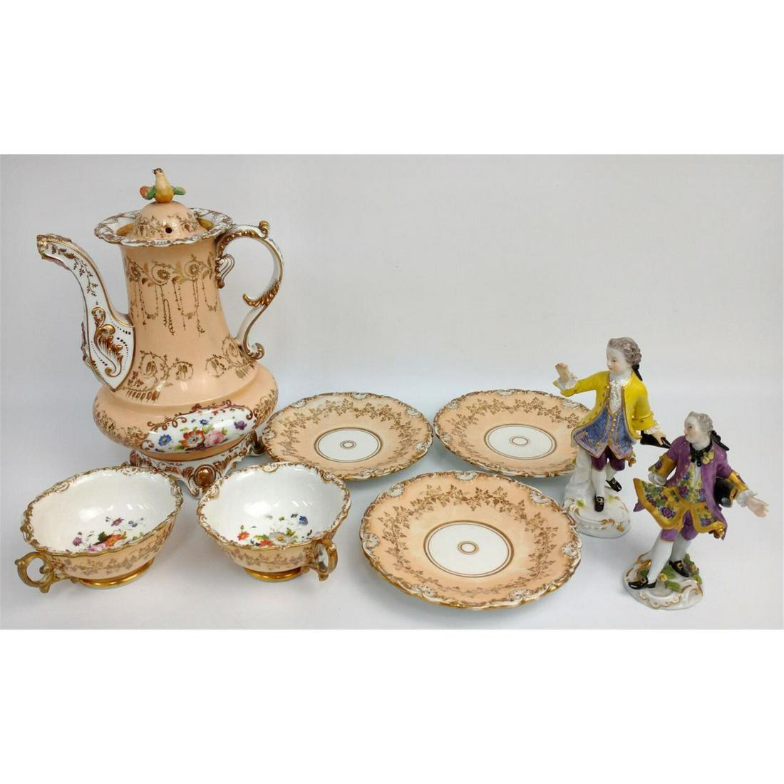 2 19th C Meissen German Porcelain Figures (1 of 13)