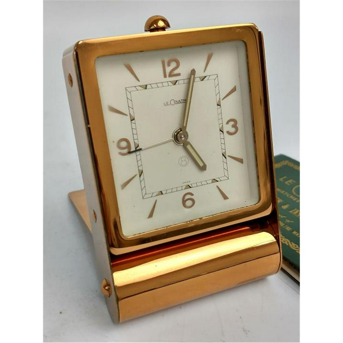 Vintage LeCoutre Swiss Alarm Clock w/ Instructions (1 of 7)