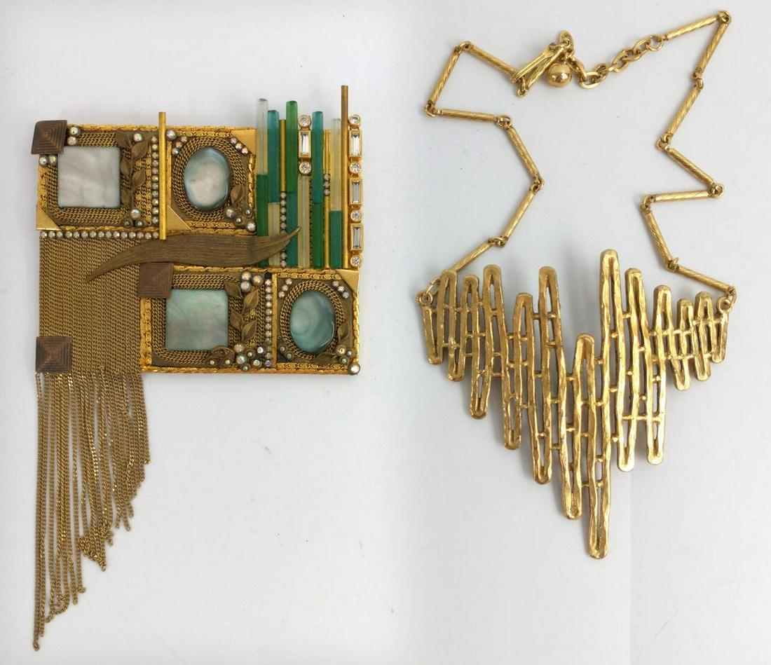 2 Mid Century Modern Costume Jewelry Items (1 of 7)