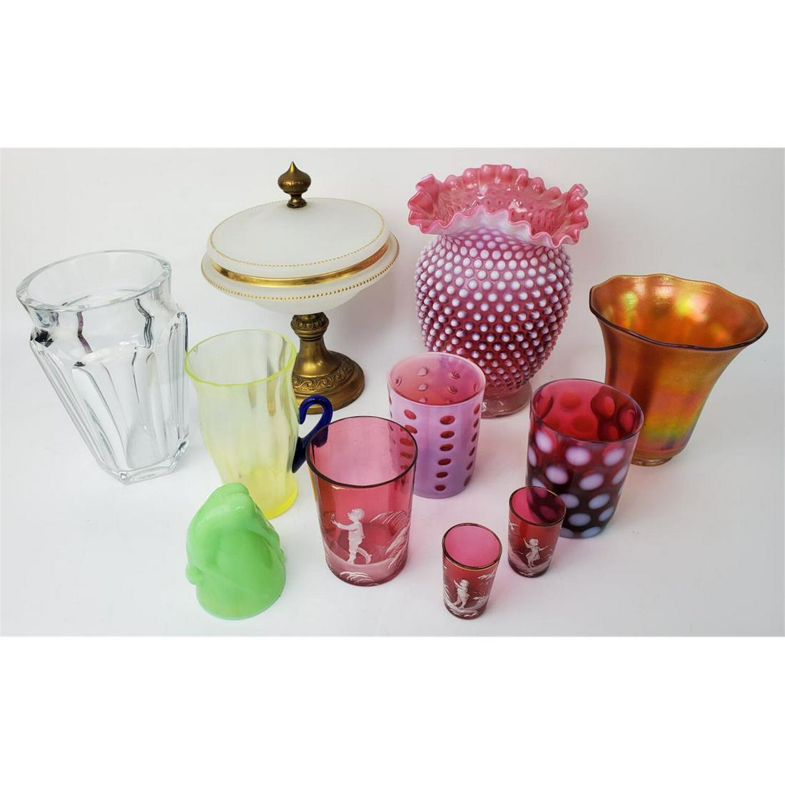 Lot of 11 Art Glass Items (1 of 5)