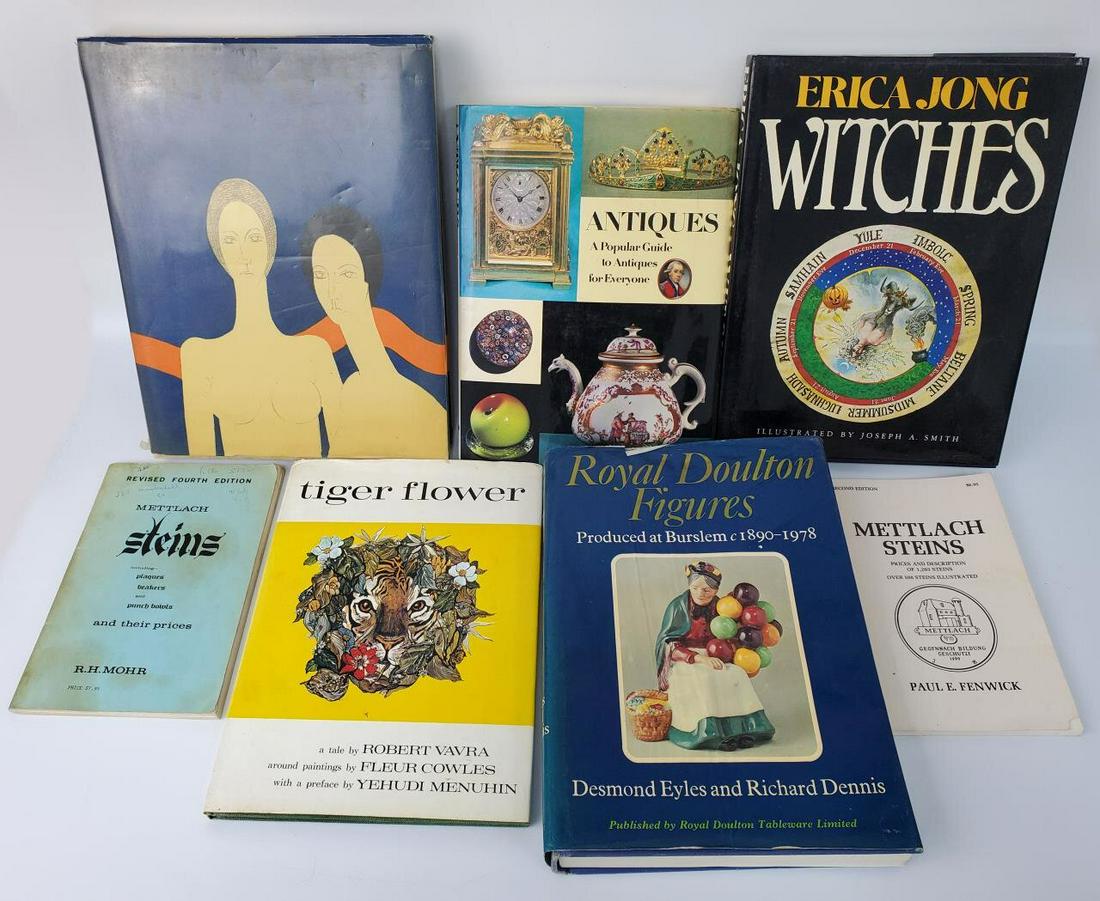 7 Antique Reference Books (1 of 1)