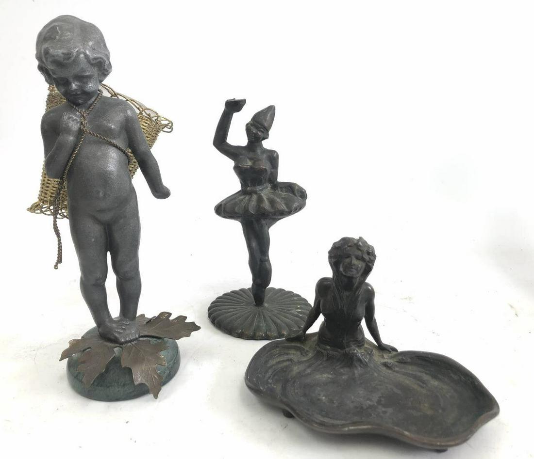 3 Metal Desk Items (1 of 4)