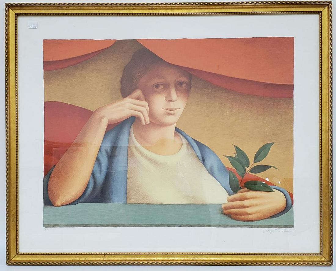 Lithograph George Tooker, American (1920-2011) (1 of 3)