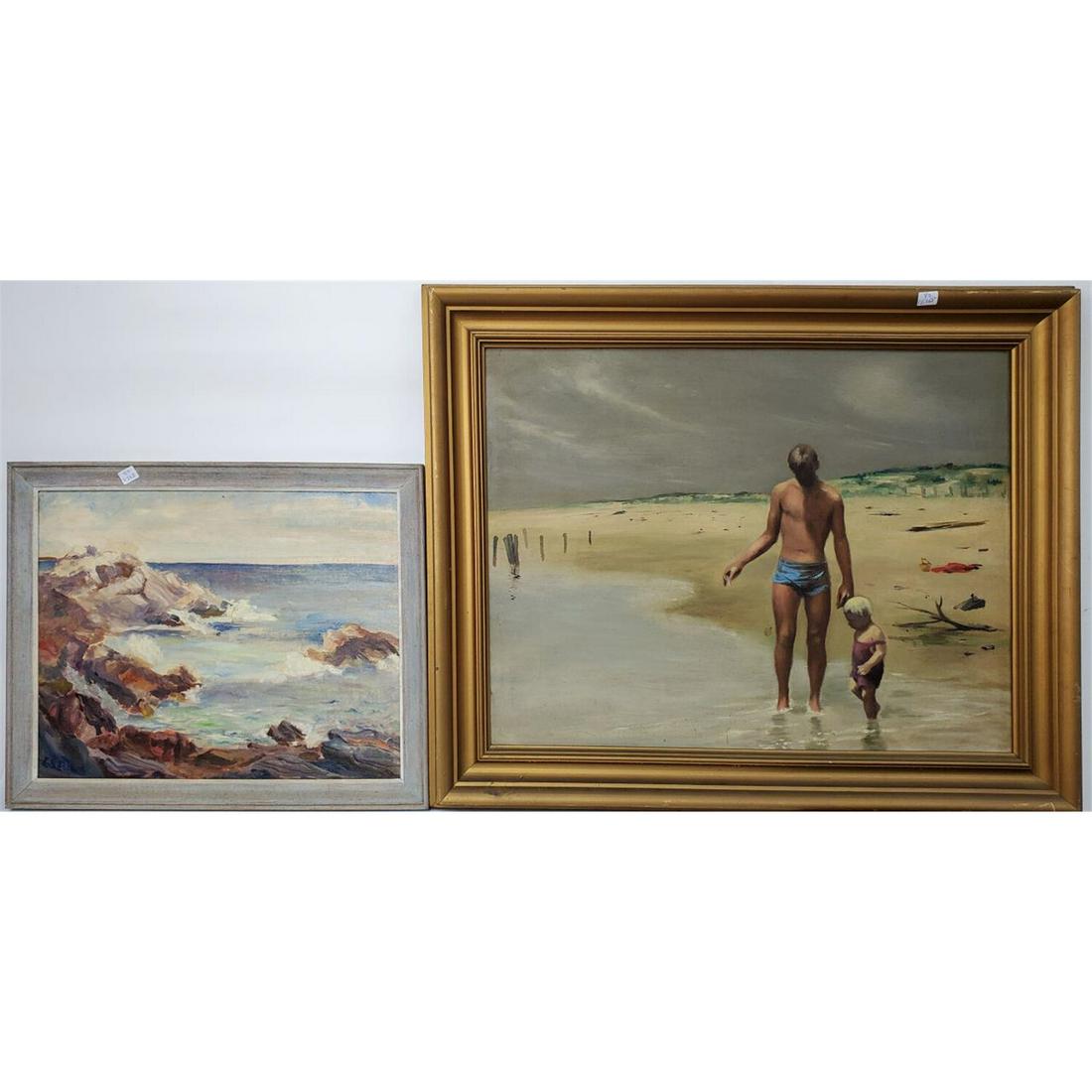 2 Vintage OilPaintings (1 of 4)