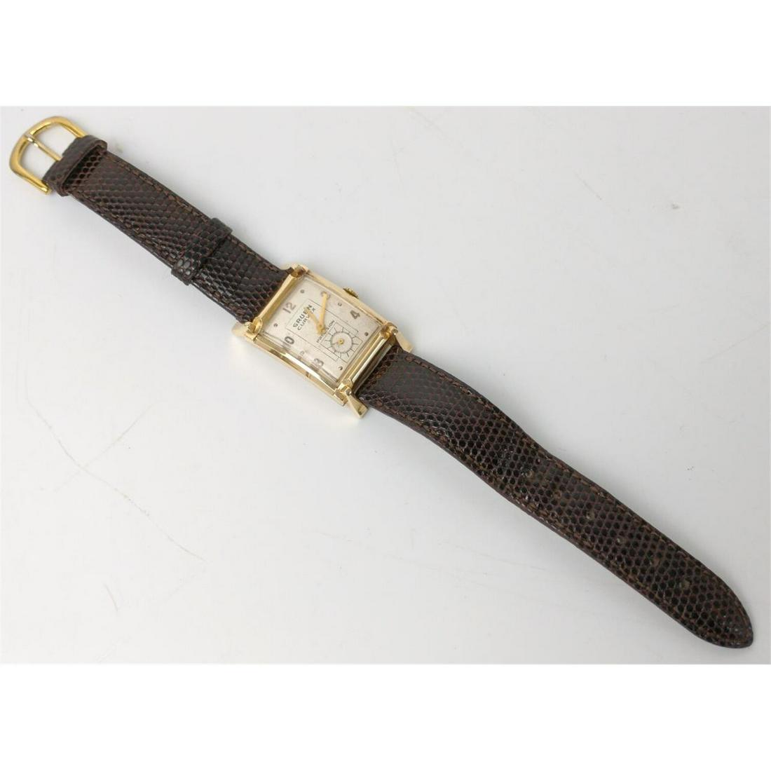 Gruen 14K Gold Men's Watch. Circa 1940's (1 of 4)