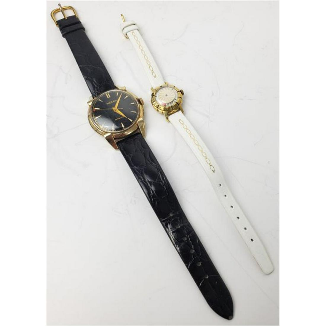 2 Vintage Wrist Watches, Borel and Vulcain (1 of 5)