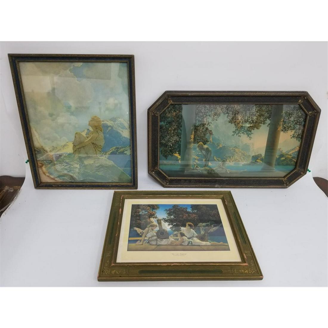Lot of 3 Maxfield Parrish Original Prints (1 of 3)