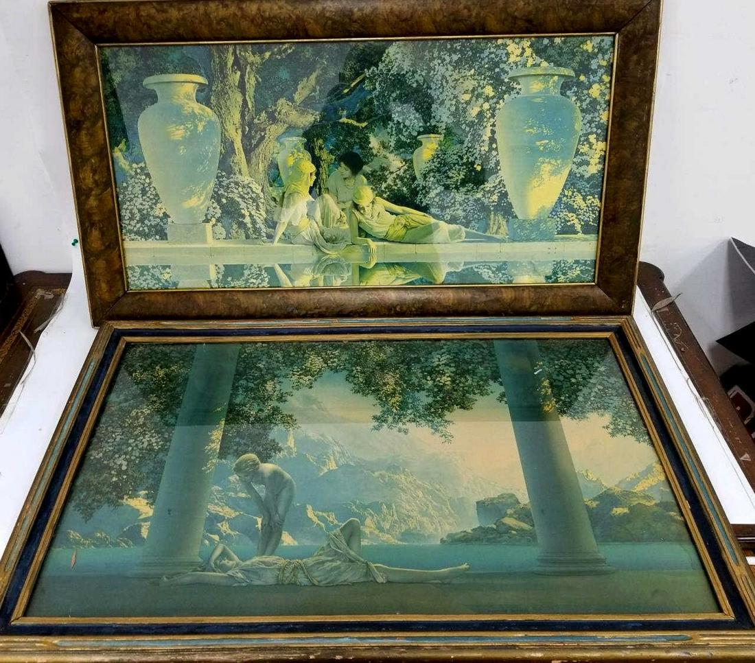 2 Large Original Prints, Maxfield Parrish (1 of 5)