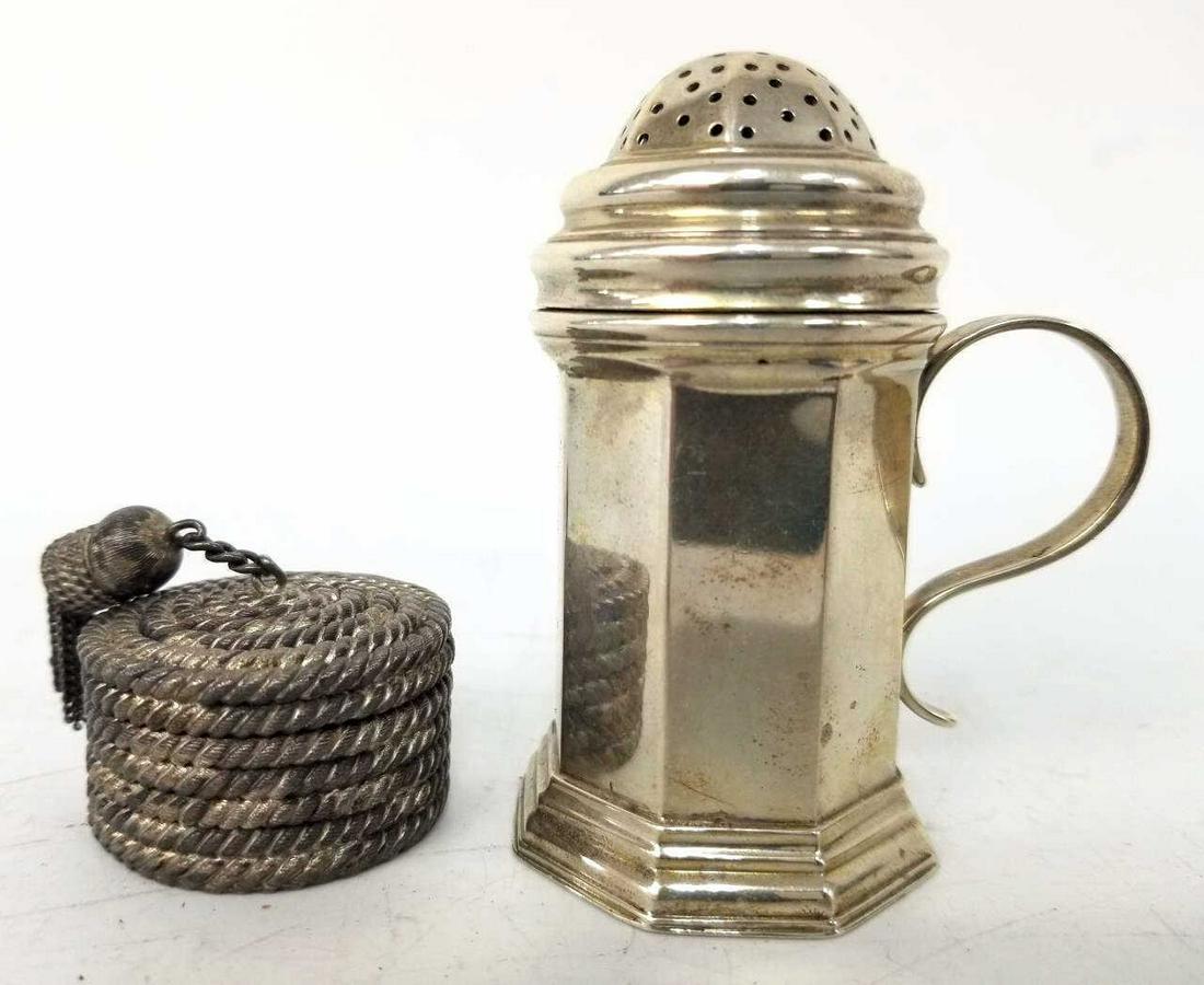 Tiffany Sterling Silver Shaker & Cartier Box (1 of 6)