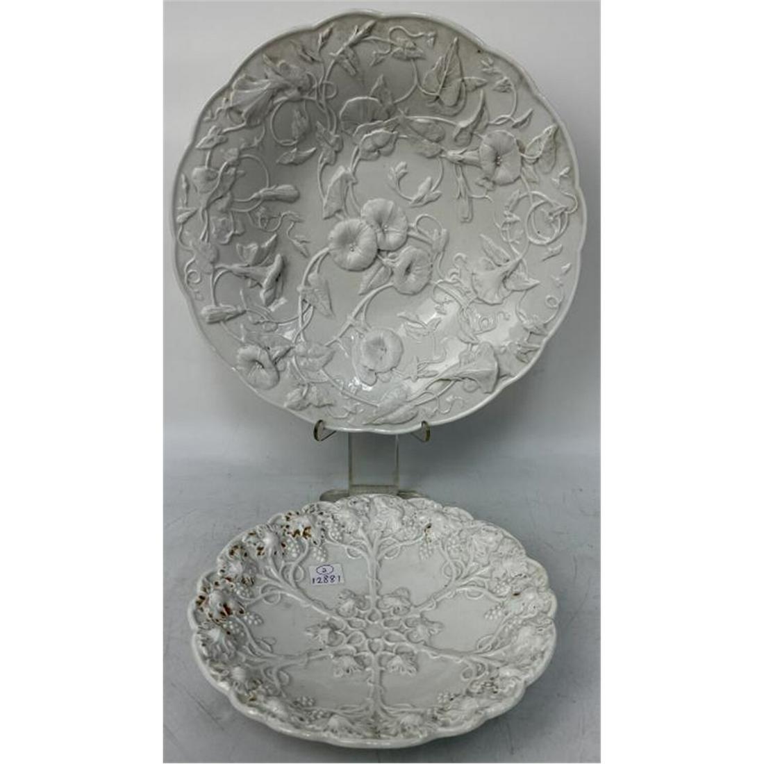 2 Antique 19th C. Meissen German Porcelain Bowls (1 of 2)