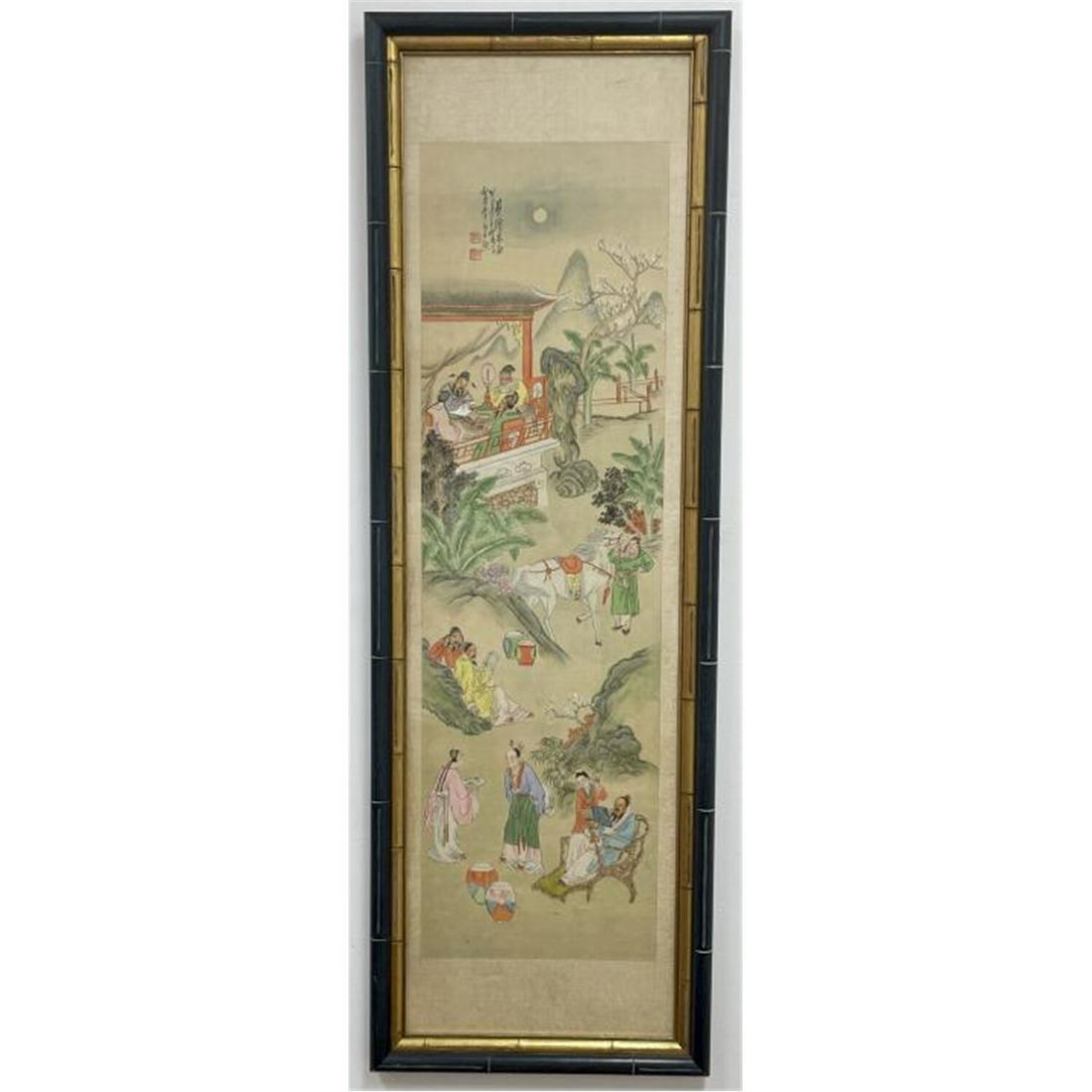 2 Old Chinese Paintings in Original Frames (1 of 6)