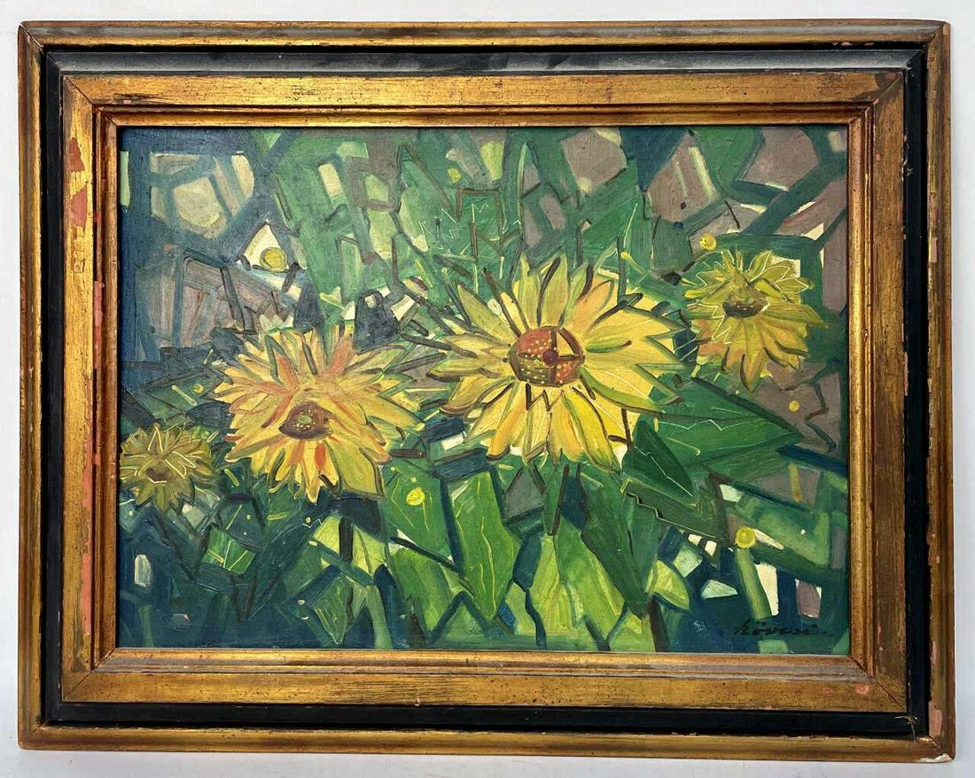 Painting Oil on Canvas by David Kovesi, (1 of 3)