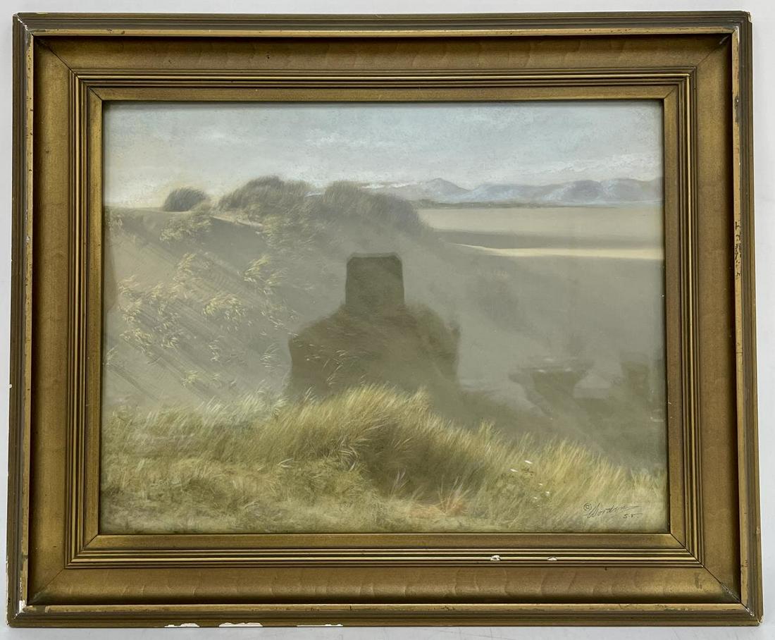 Vintage Hand Colored Gelatin Silver Print, Worden (1 of 3)