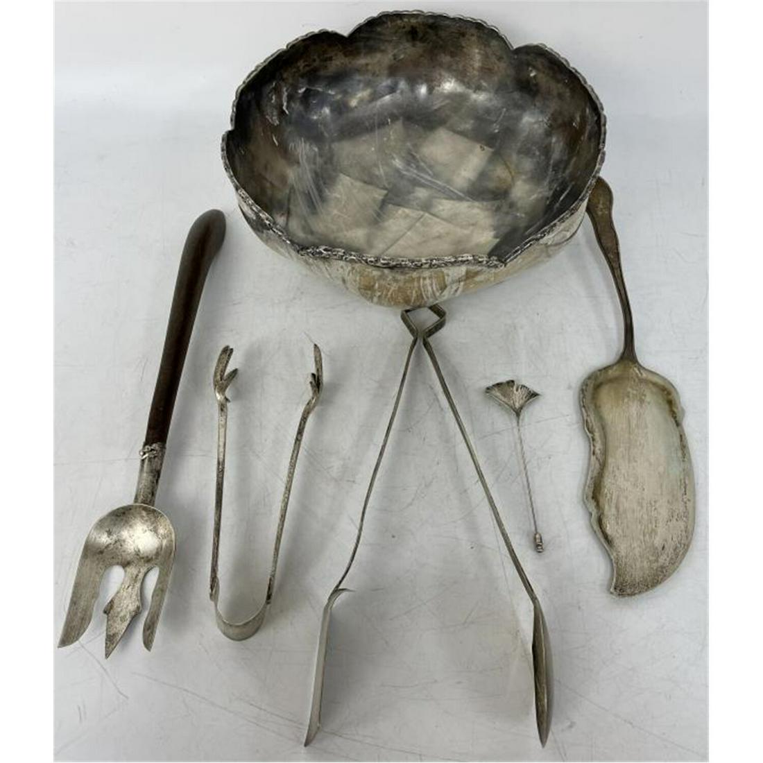 Lot of 6 Pieces Sterling Silver Items (1 of 3)