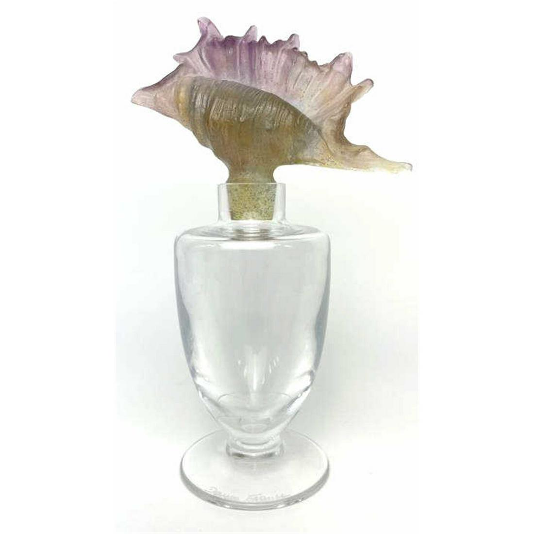 Daum Crystal/ Pate de Verre Art Glass Perfume (1 of 3)