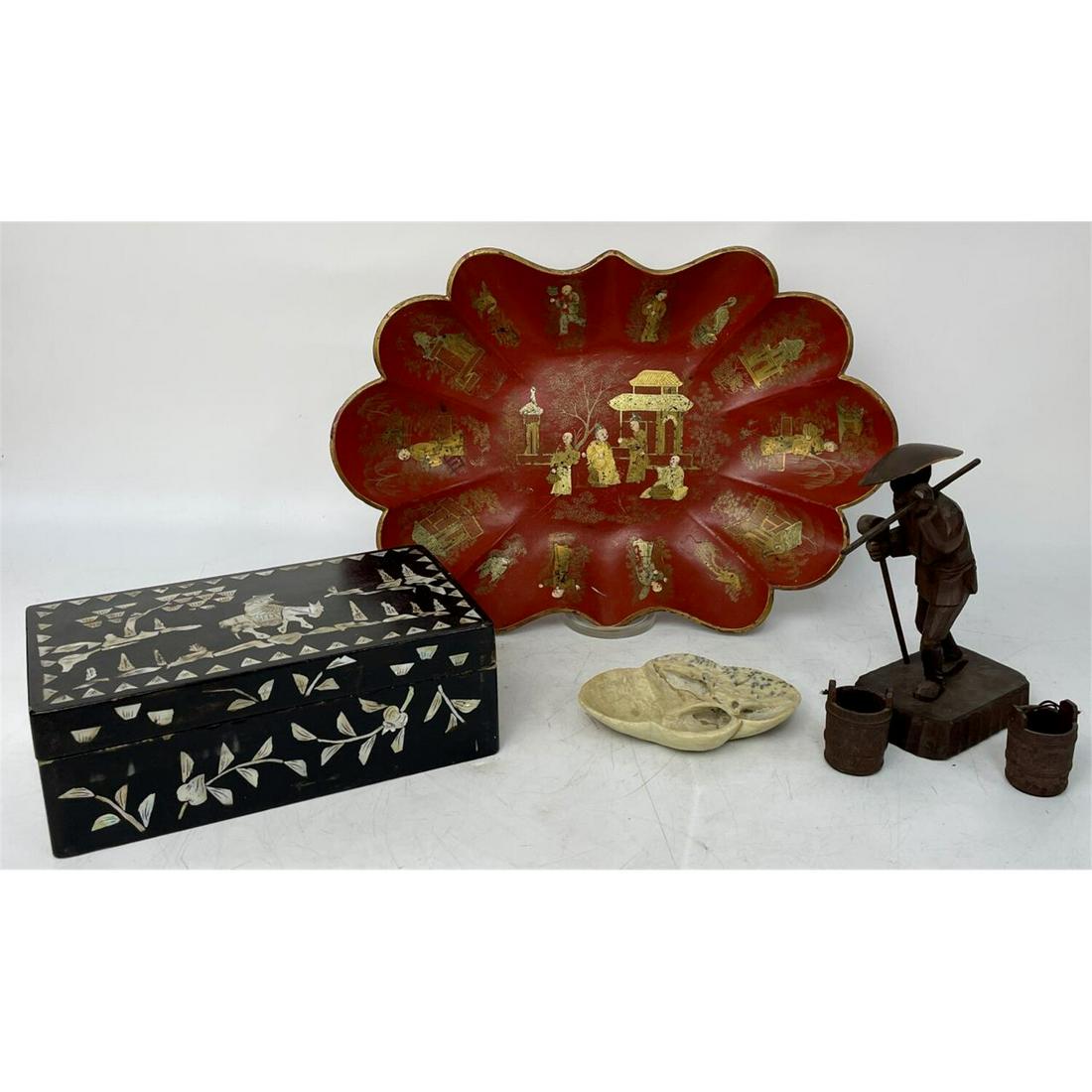 Lot of 4 Antique or Vintage Chinese Items (1 of 1)