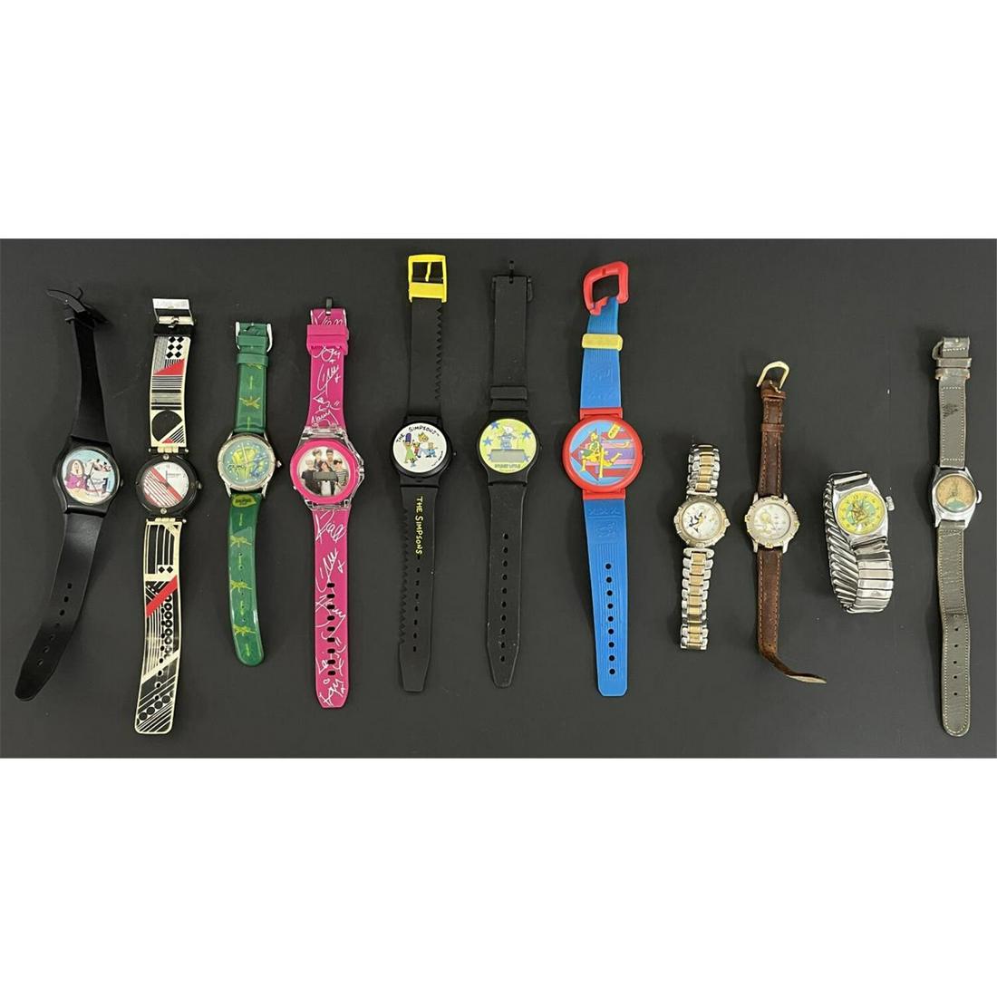 Lot of 11 Vintage Character Watches (1 of 1)