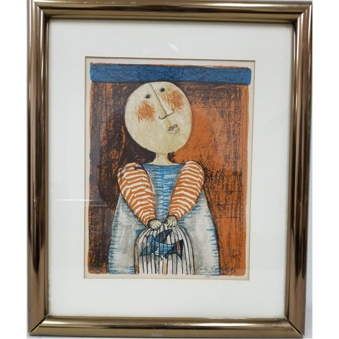 Vintage Lithograph, Graciela Rodo Boulanger (1 of 4)