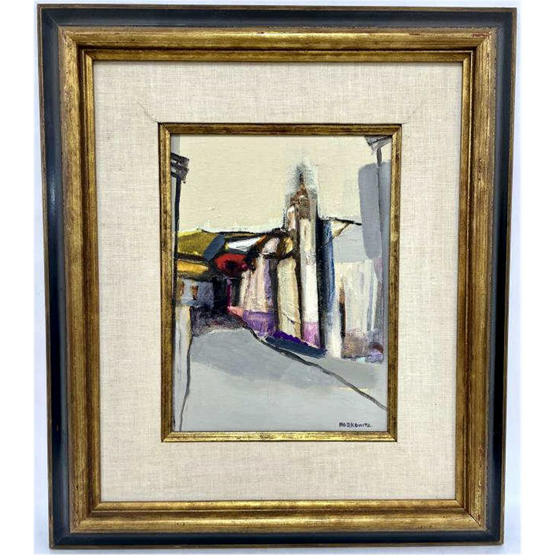 Painting, Oil on Board. Robert Moskowitz, American (1 of 3)