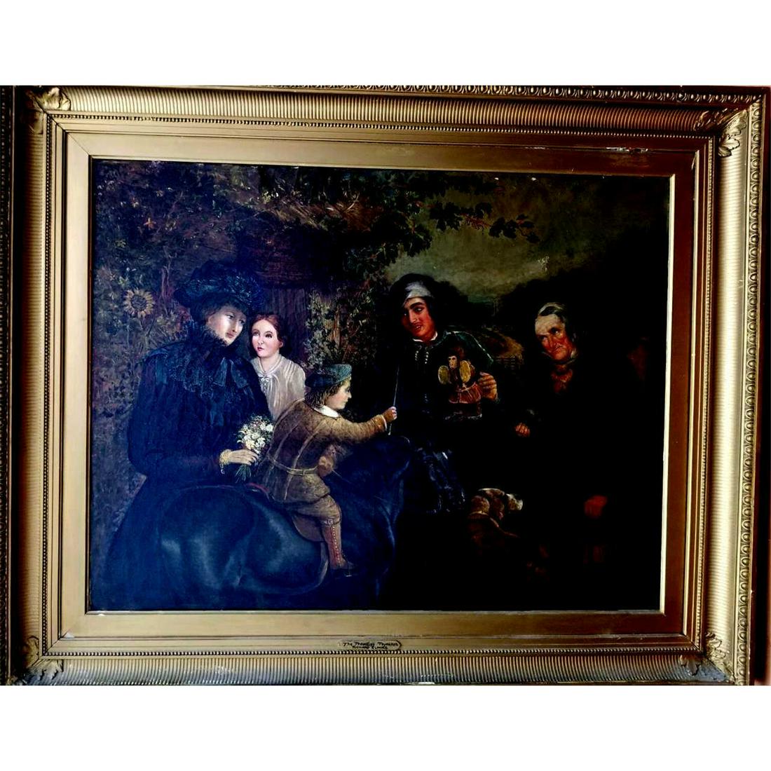 Large Painting, Oil Canvas by Richard Elmore (1 of 9)