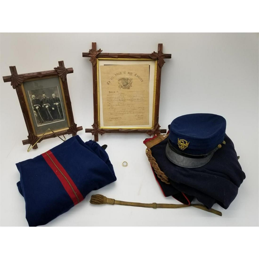 Antique Civil War Era Union Soldier's Uniform, etc (1 of 11)