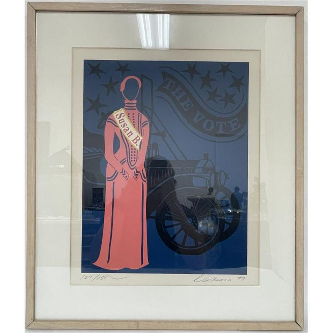 Lithograph by Robert Indiana, American (1 of 4)