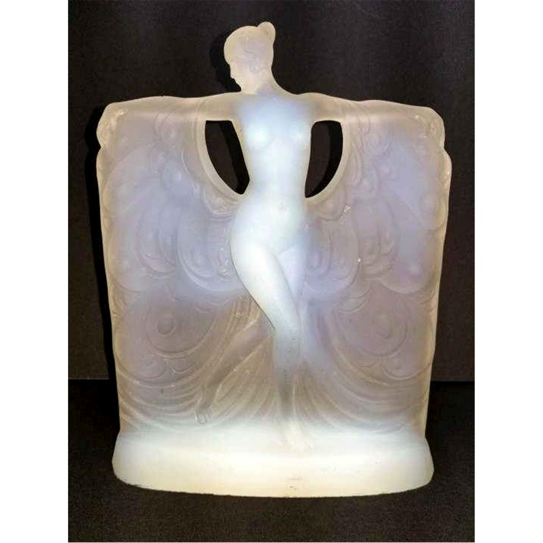Art Deco Glass Sculpture Style Lalique or Sabino (1 of 5)