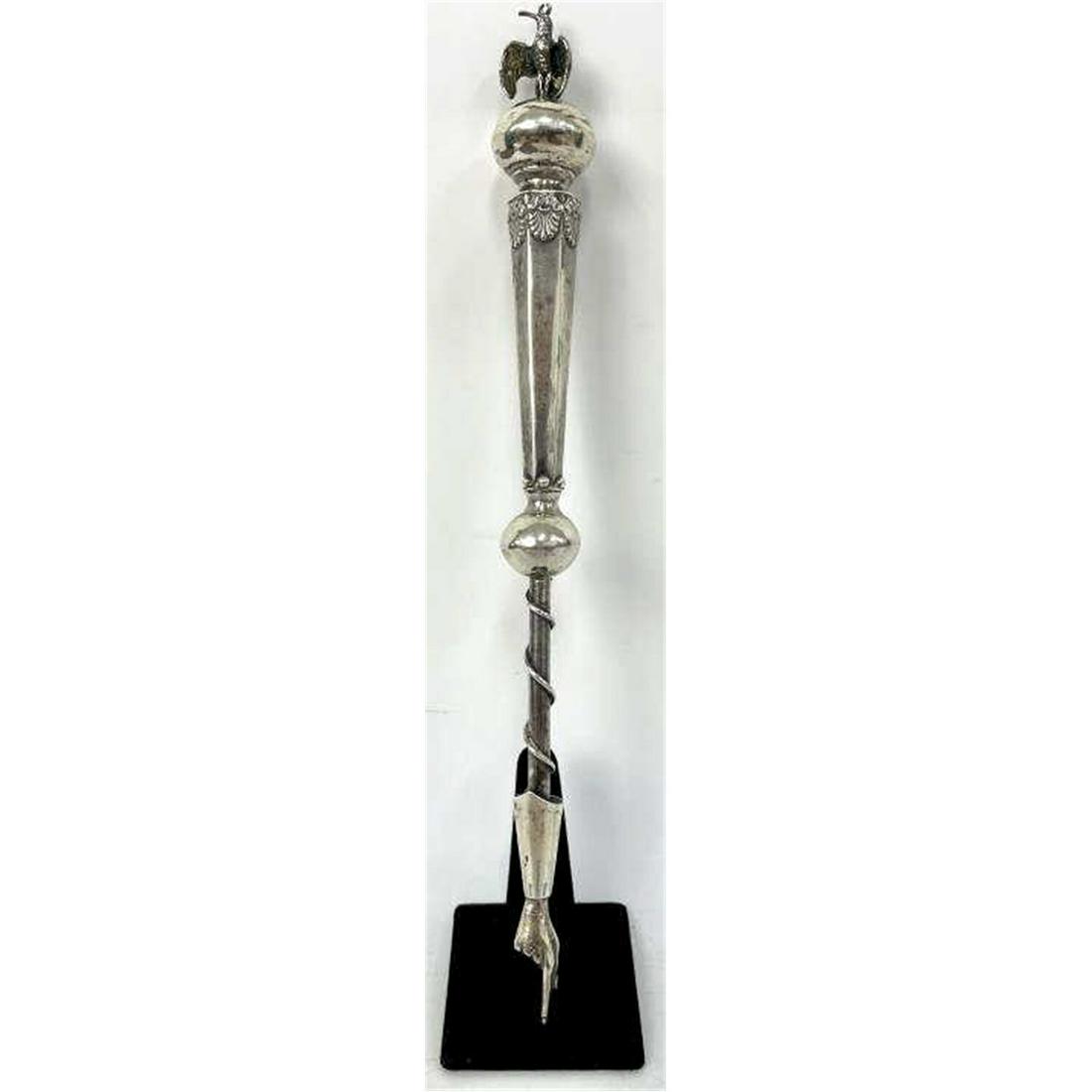 Antique Judaica Silver Torah Pointer (1 of 3)