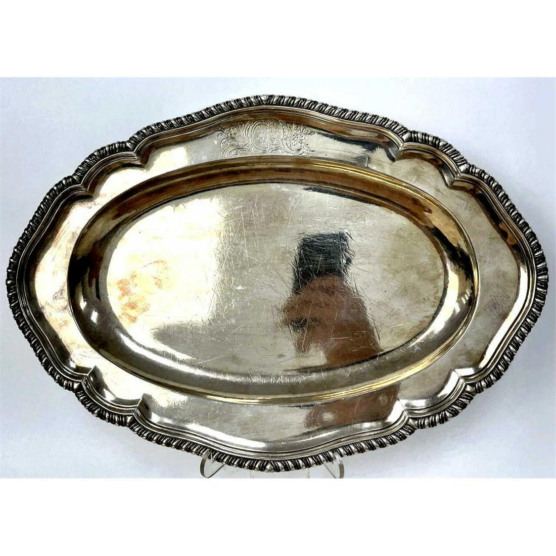 Vintage English Sterling Silver Deep Tray (1 of 4)