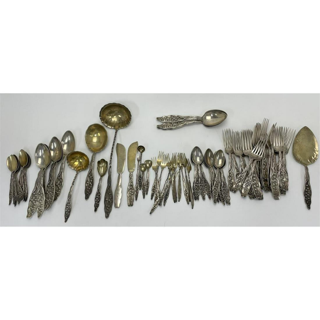 Whiting Lily of Valley Sterling Silver Flatware (1 of 13)