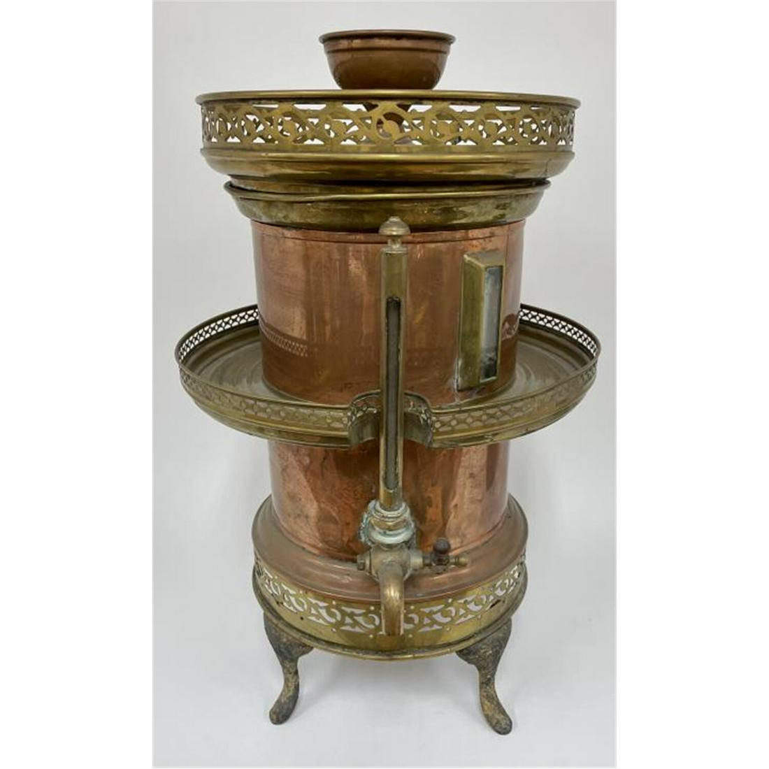 Antique Large Russian Bronze Samovar (1 of 5)