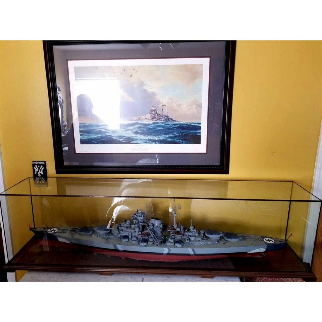 Museum Quality Russian Scale Model of "Bismark" (1 of 17)