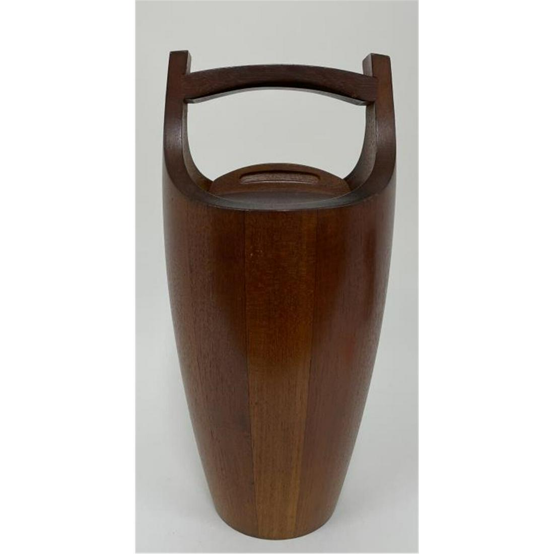 MCM Dansk Solid Teak Wood " Congo " Ice Bucket. (1 of 5)