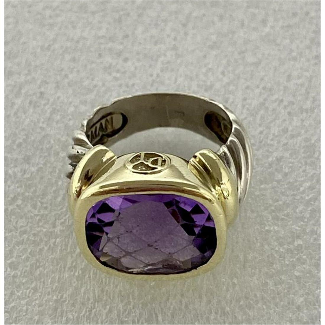 David Yorman 14Karat Gold,Sterling Silver Ring (1 of 6)