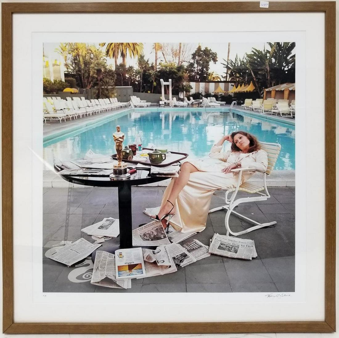 Large Signed Photograph, Terry O'Neill, English (1 of 6)