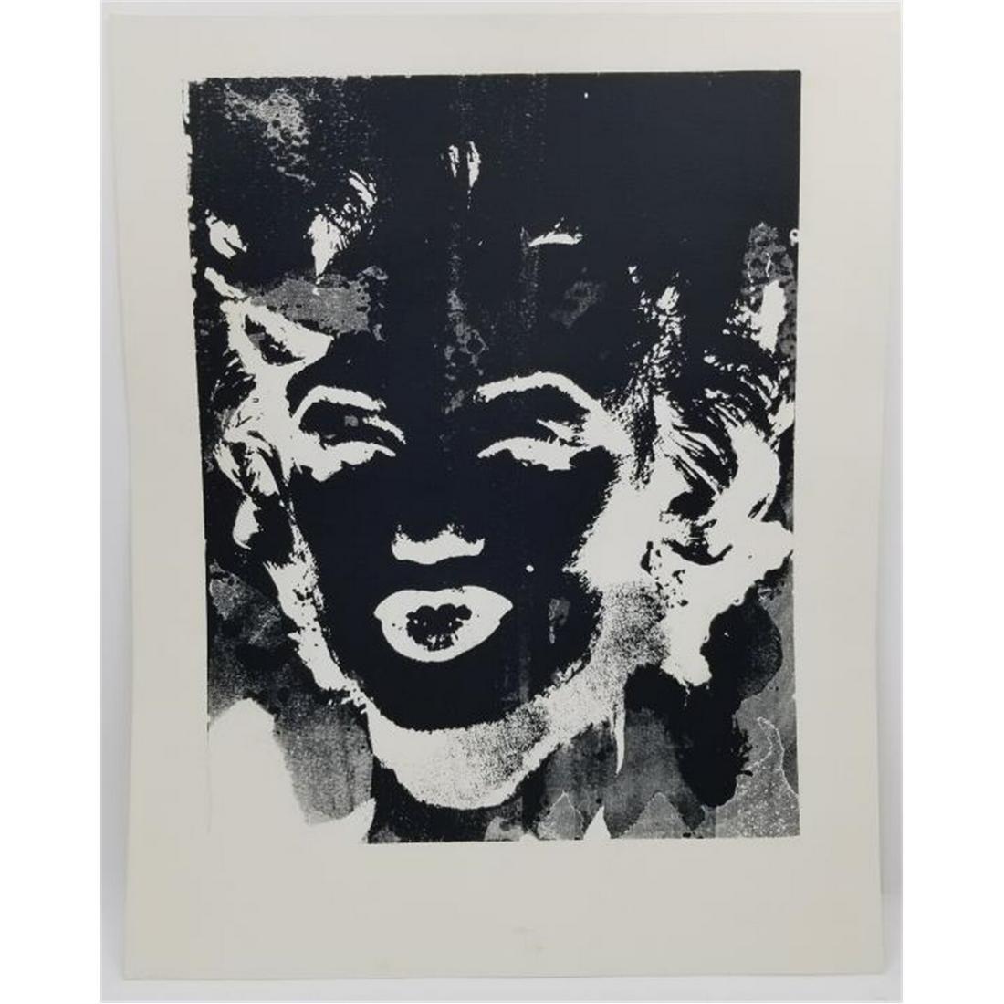 Andy Warhol Marilyn Monroe Reversal Series Signed (1 of 4)