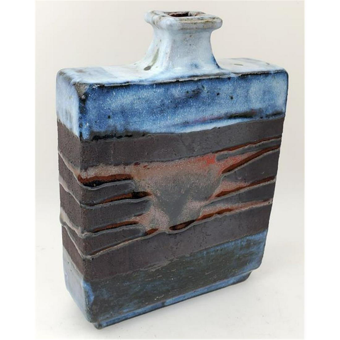 Large Glazed Pottery Vase by Albert Green (1 of 4)