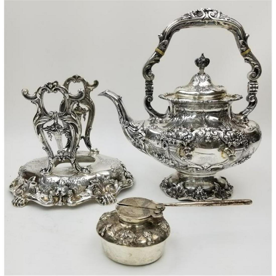 Reed Barton Francis I Sterling Silver Tea Kettle